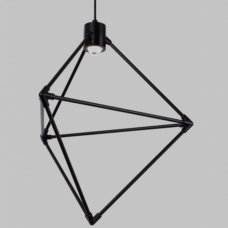 Black LED Chandelier D271