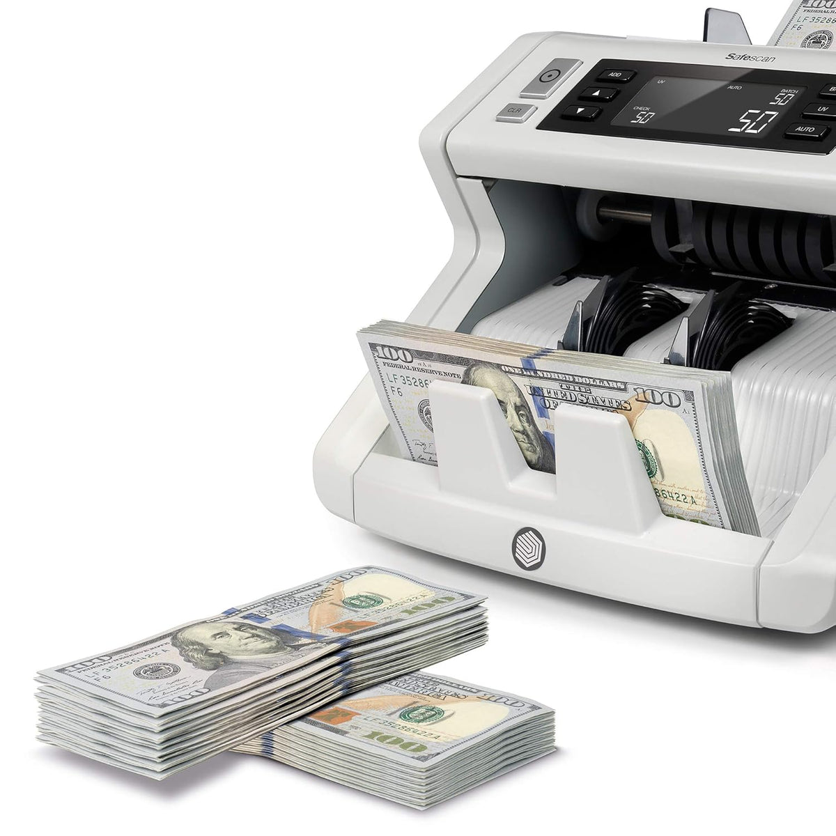 Bill counter with 2-point counterfeit detection K340928