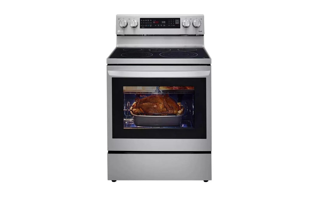 6.3 cu ft. Smart Wi-Fi Enabled True Convection Electric Range with Air Fry N708627