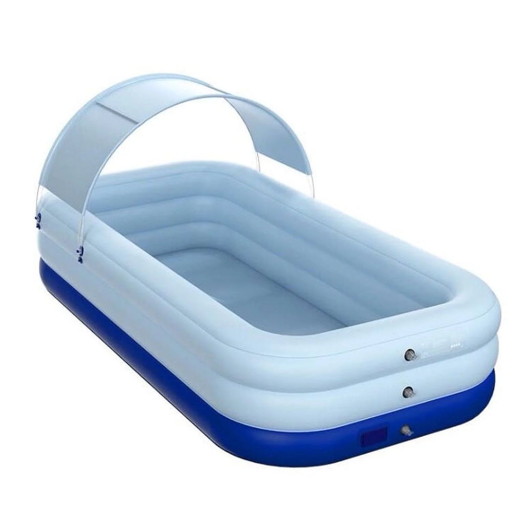 Automatic Inflatable Swimming Pool with Awning M71024