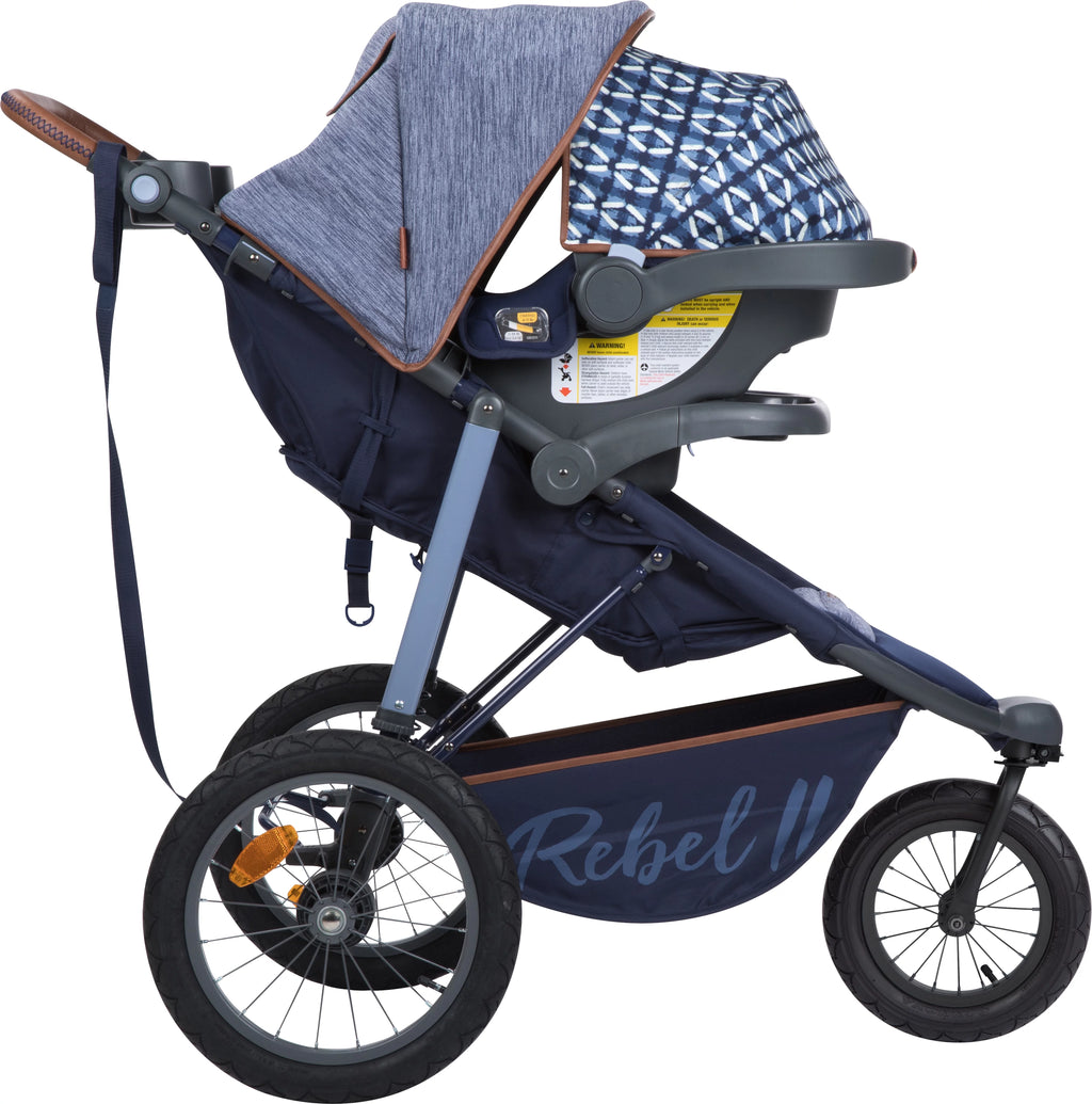 Jogging Travel System Stroller with Rear-Facing Infant Car Seat L617