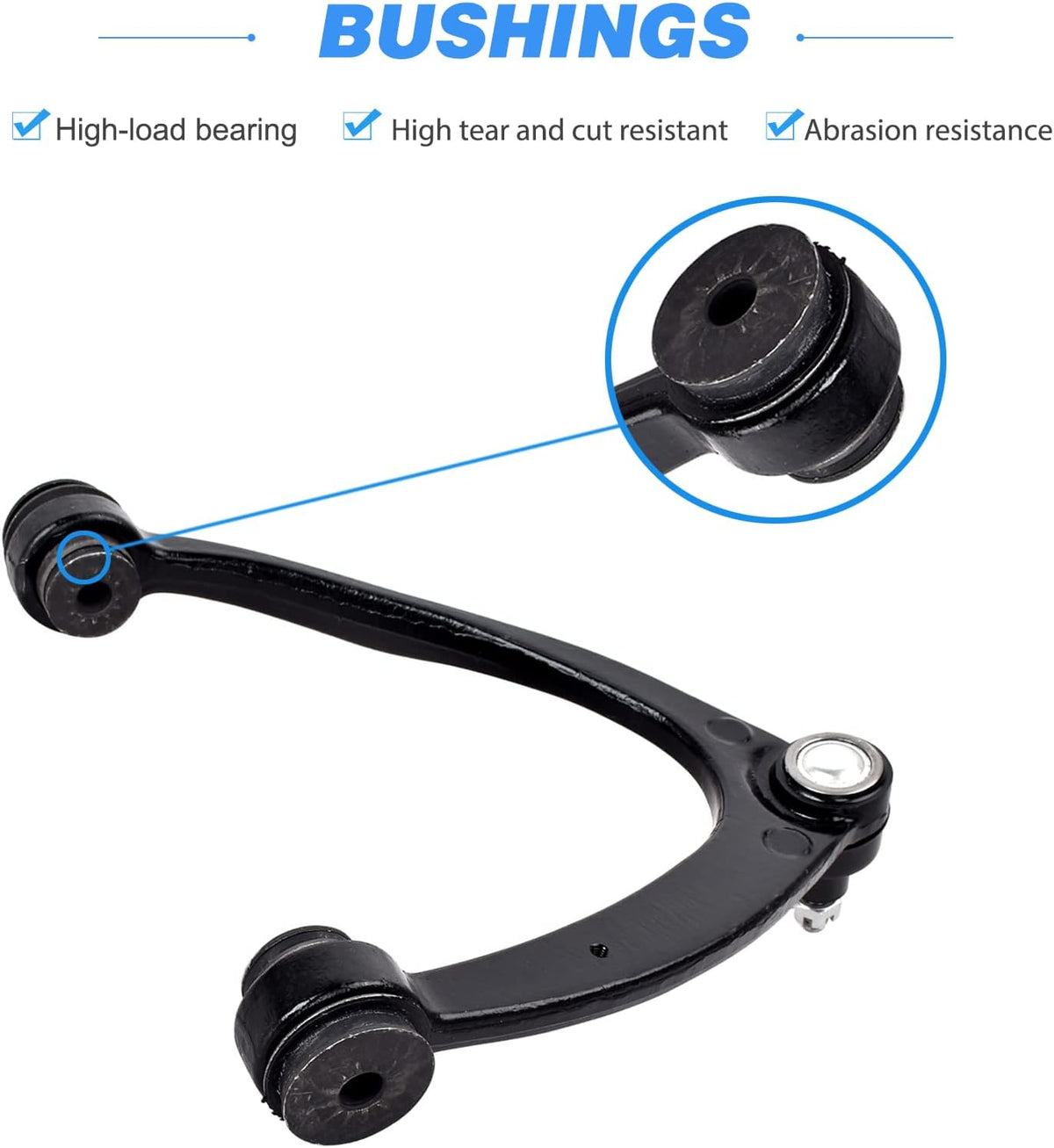 2Pcs Front Upper Control Arm with Ball Joint Assembly H820127