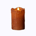 Rust Flameless Candle Z30860