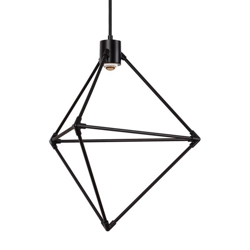 Black LED Chandelier D271