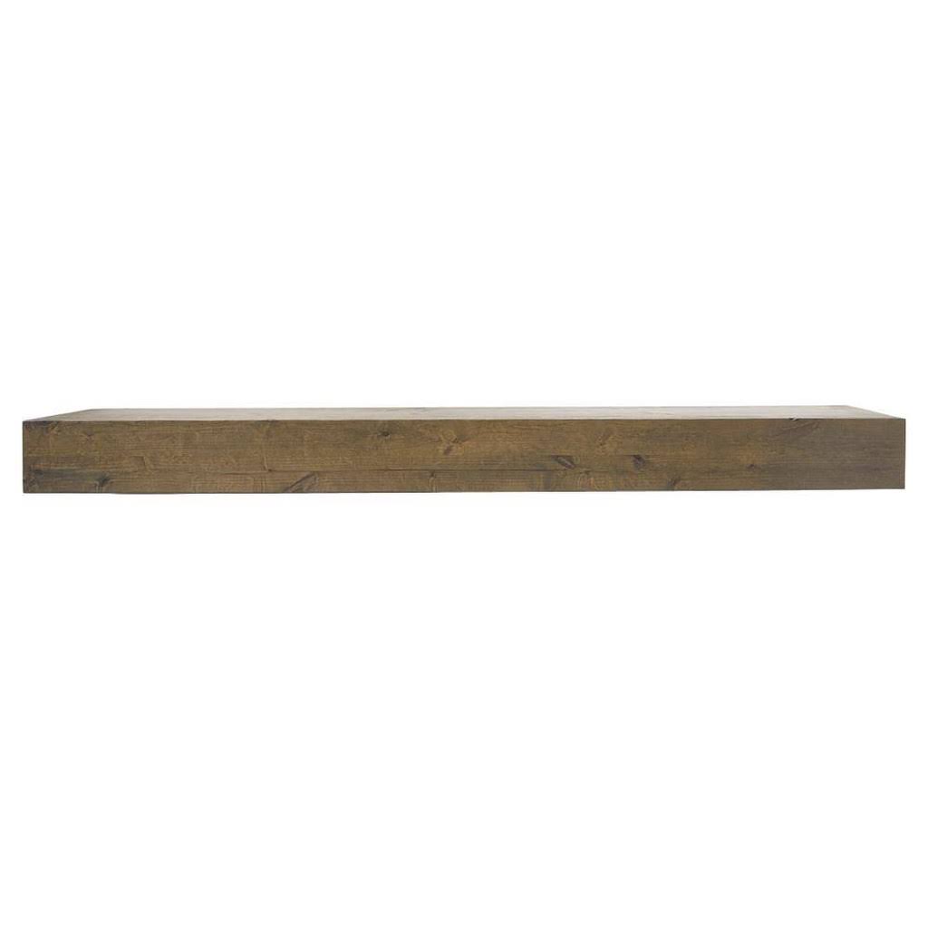 60x22 Grey Mantel Shelf L776