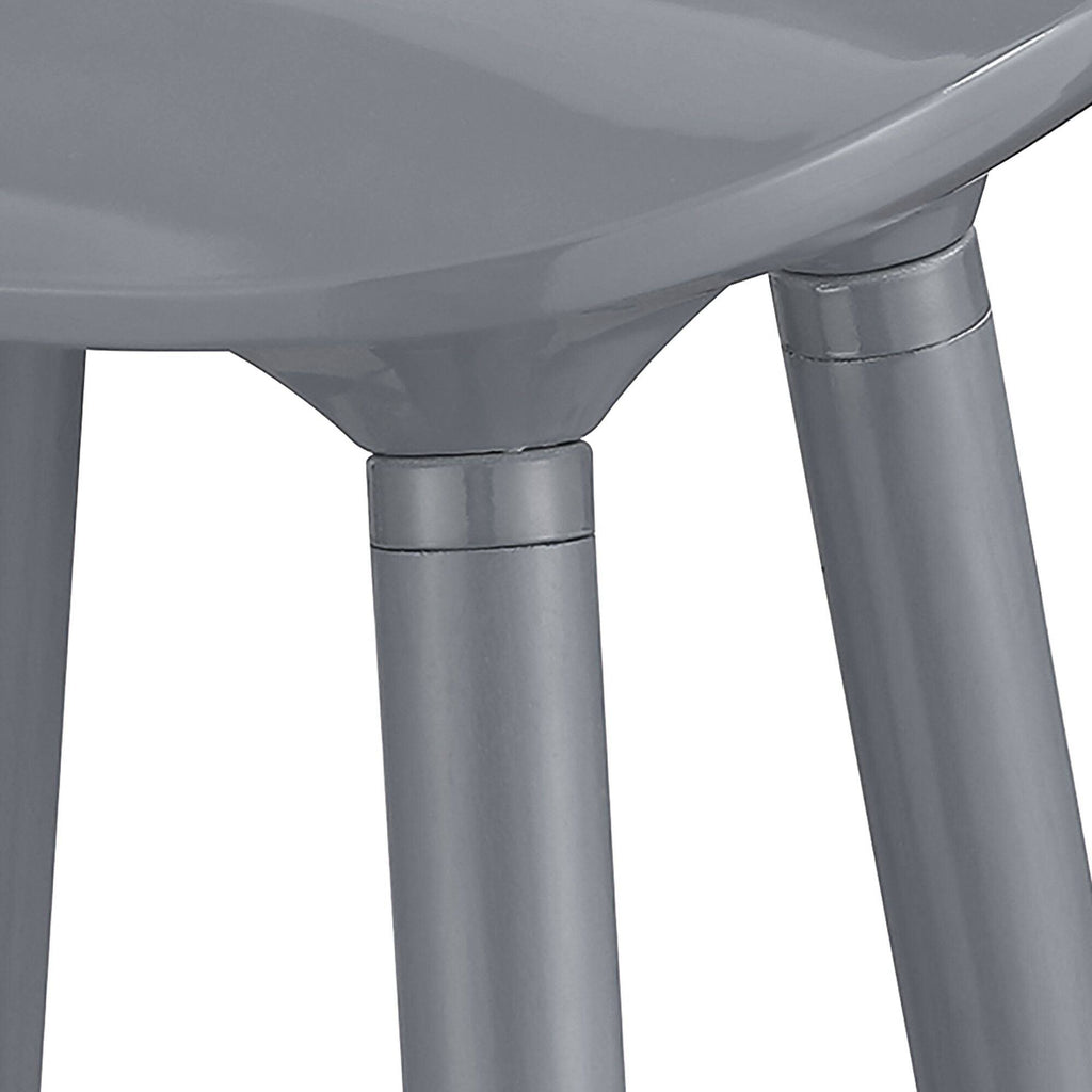 White Bar Stool I158