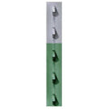 Green Studded T-Post, Pack of 5 Y345