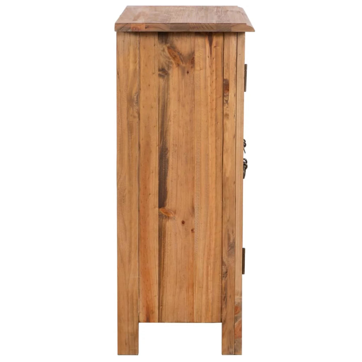 Recycled Pinewood Bathroom Storage Cabinet with Shelf Z771