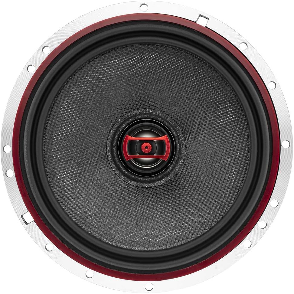 6.5-Inch 3-OHMS Car Coaxial Speaker 400 WATTS Max Set of 2 Y17652