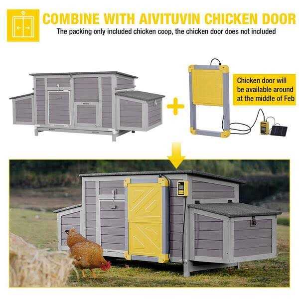 Wooden Chicken Coop G6576