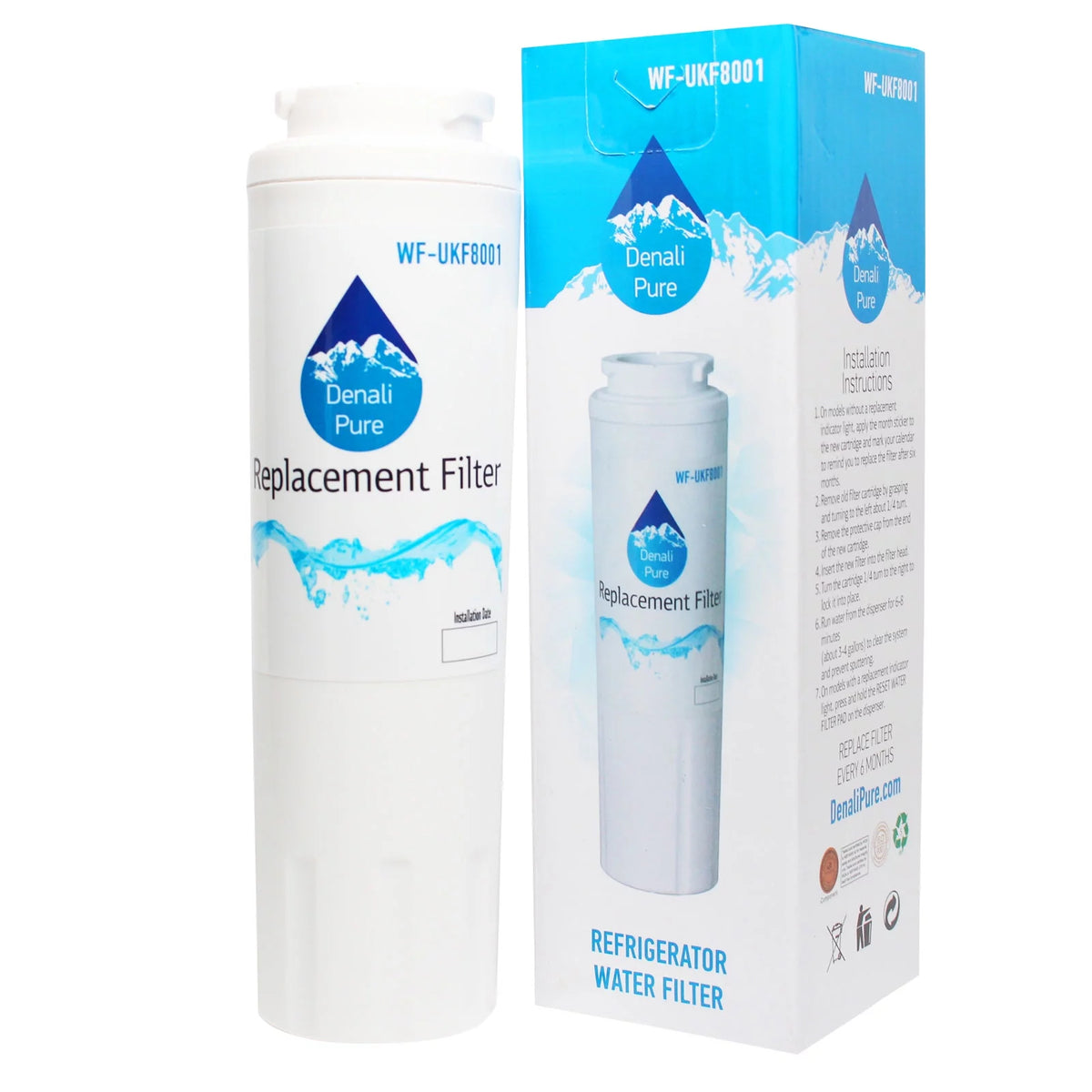 2-Pack Replacement Refrigerator Water Filter Cartridge O557171