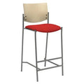 Snow/Espresso Bar Stool B7525