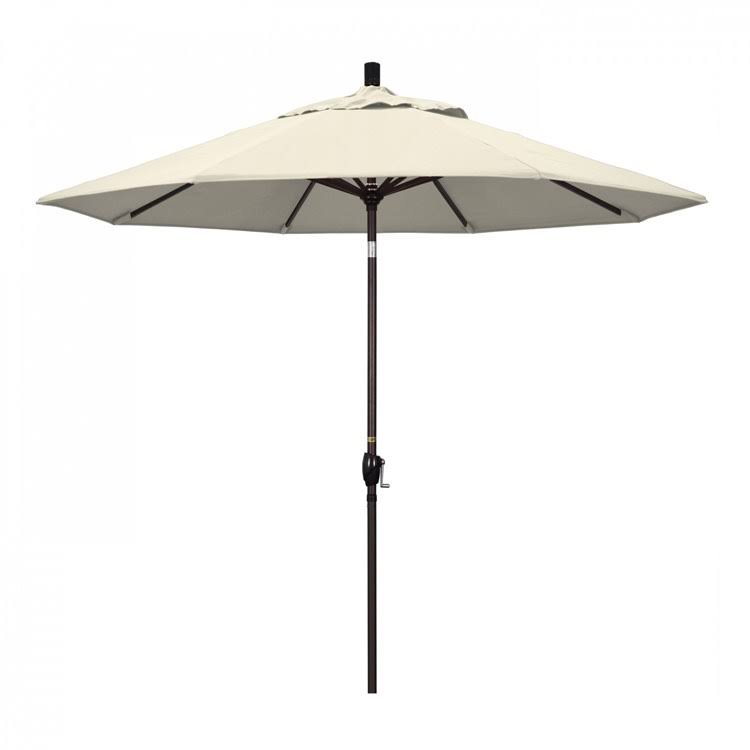 Patio Umbrella with Bronze Aluminum Pole and Ribs T159