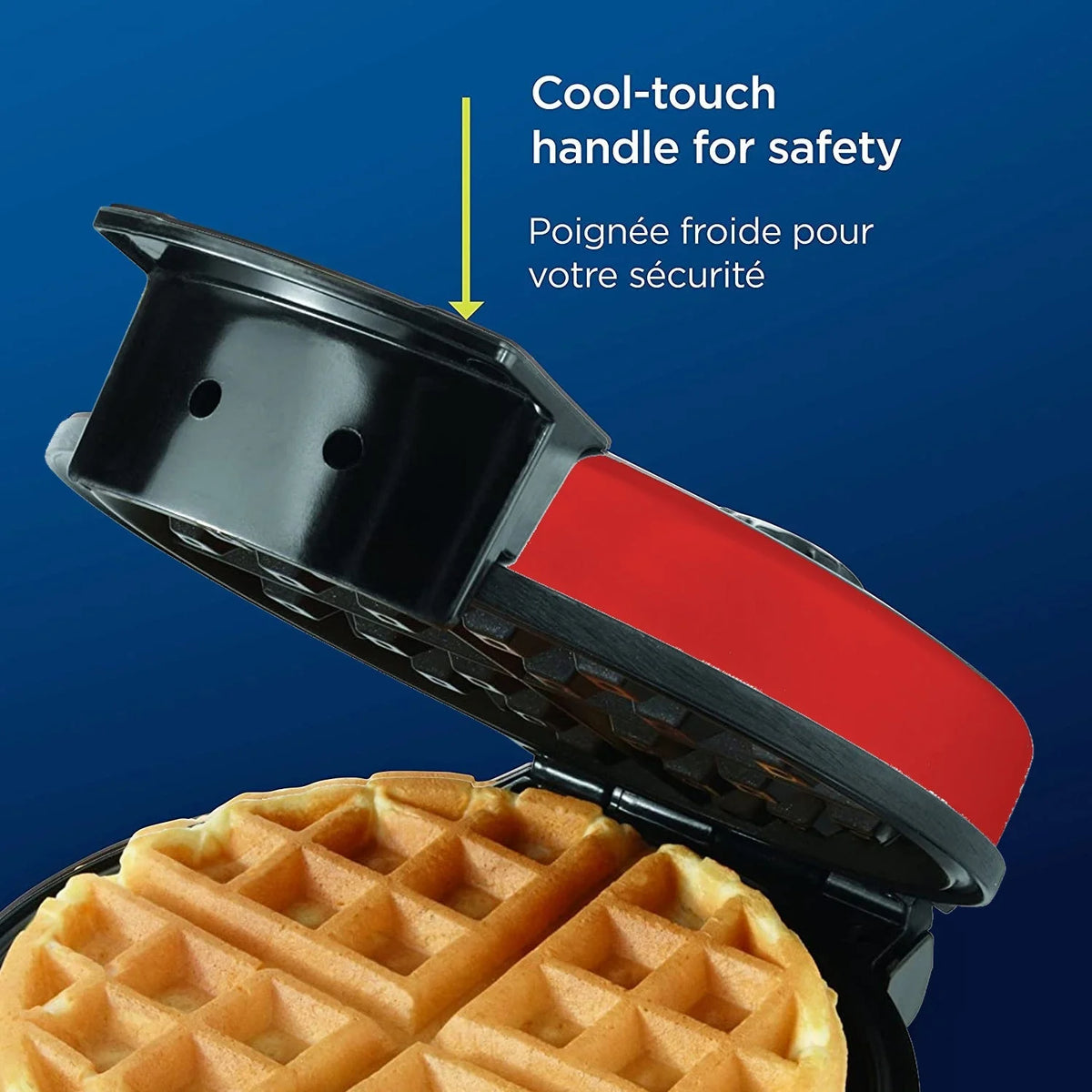 Belgian Waffle Maker Red W704