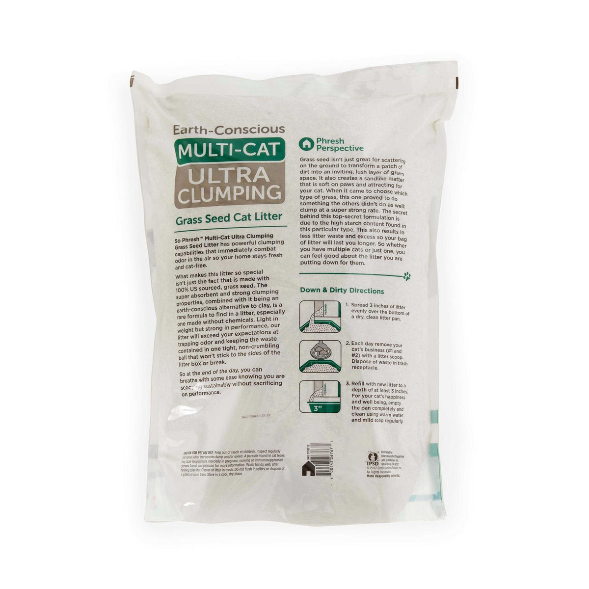 Scented Clumping Grass Seed Cat Litter N472