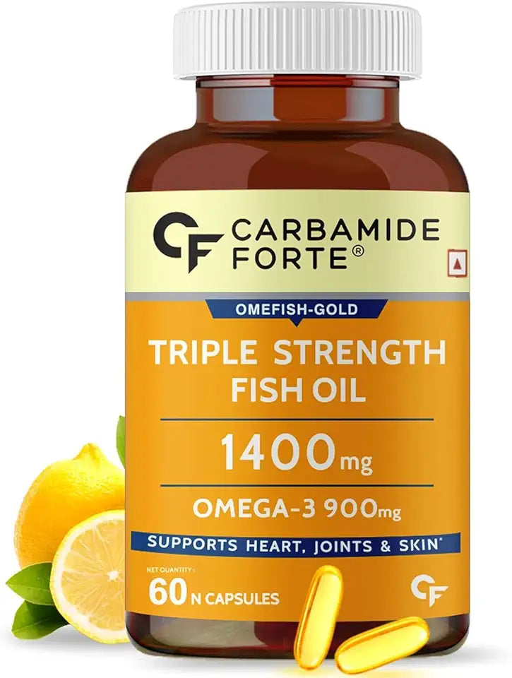 Fish Oil 1400mg Omega 3 900mg 60 Softgel Capsules B31900