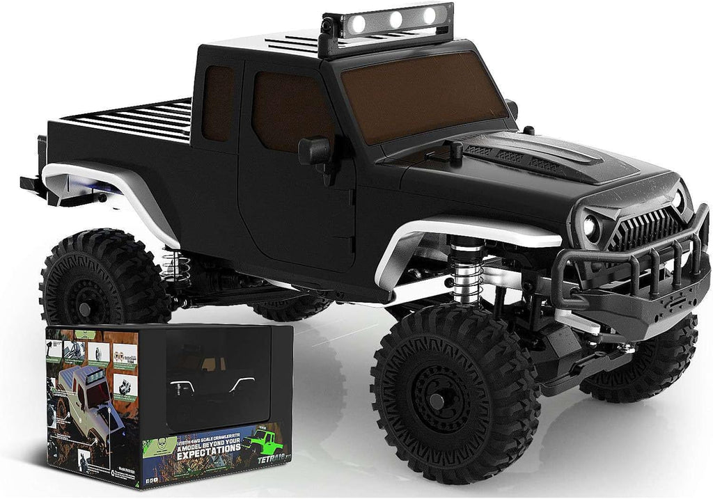 Gray 1/18 4WD RTR RC Rock Crawler Truck U2489