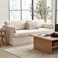 Cream Slipcover Sofa E561936