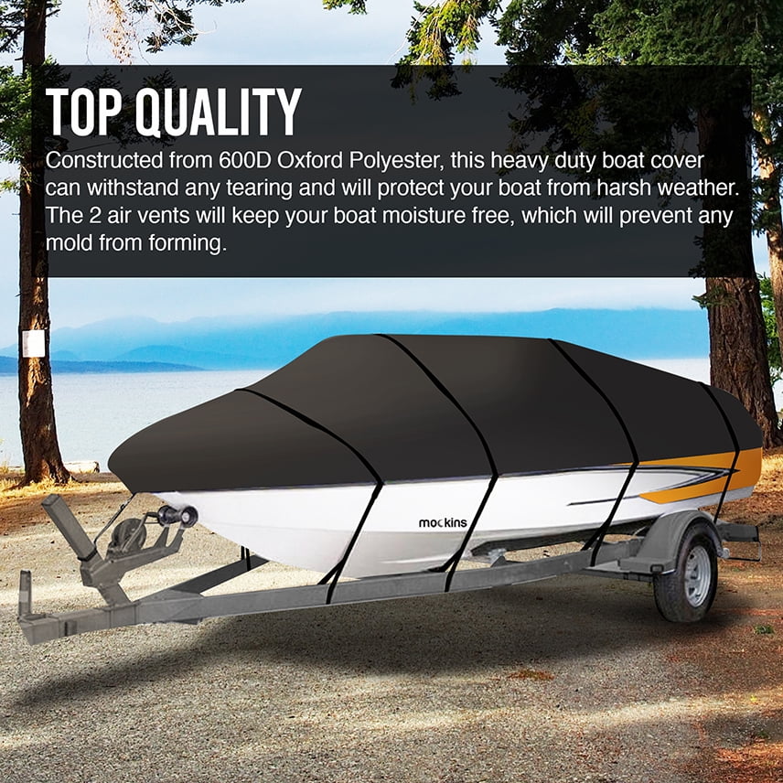 600D Polyester Oxford Trailerable Boat Cover H255