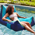 Navy Aqua Pool Float M9411