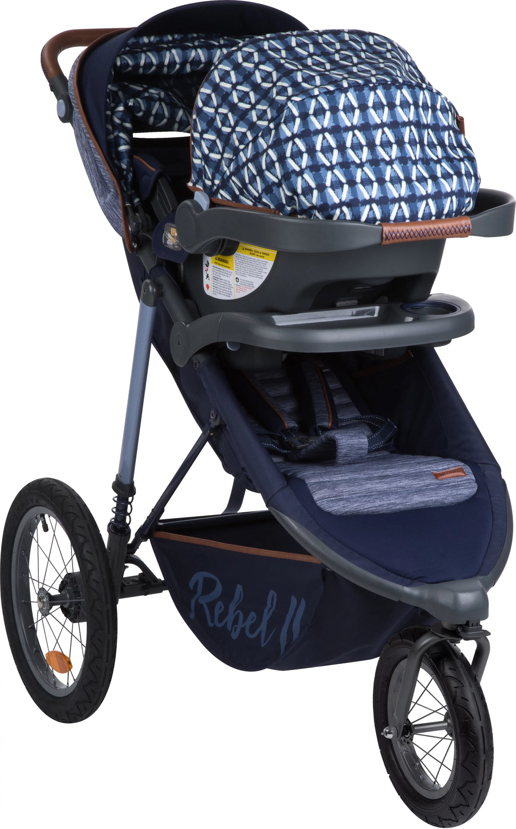 Jogging Travel System Stroller with Rear-Facing Infant Car Seat L617
