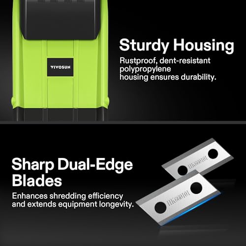 15-Amp Electric Wood Chipper Shredder with 50L Collection Bag N29389