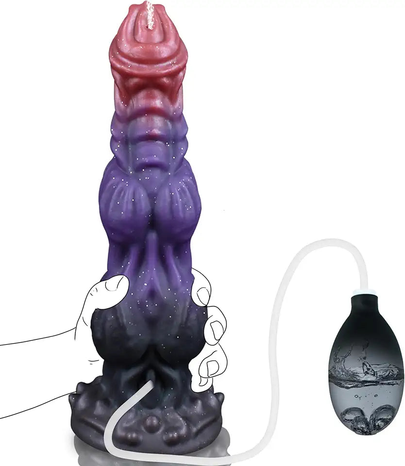 Black Silicone Dildo with Suction Cup N5846
