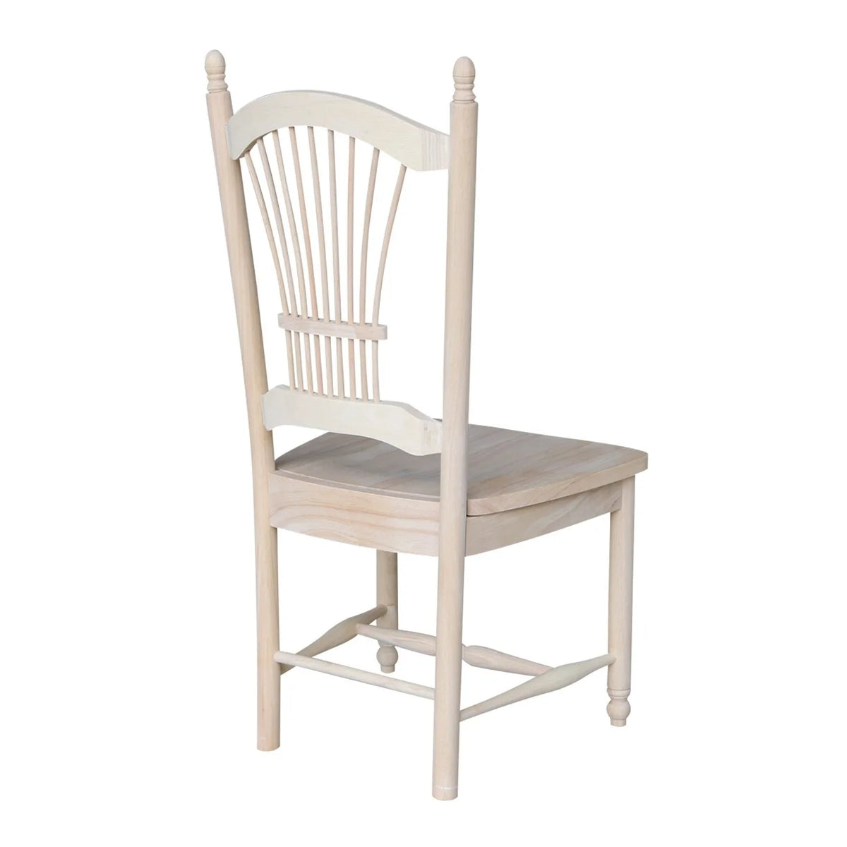 Solid Wood Sheafback Dining Chairs, Set of 2 Y9113