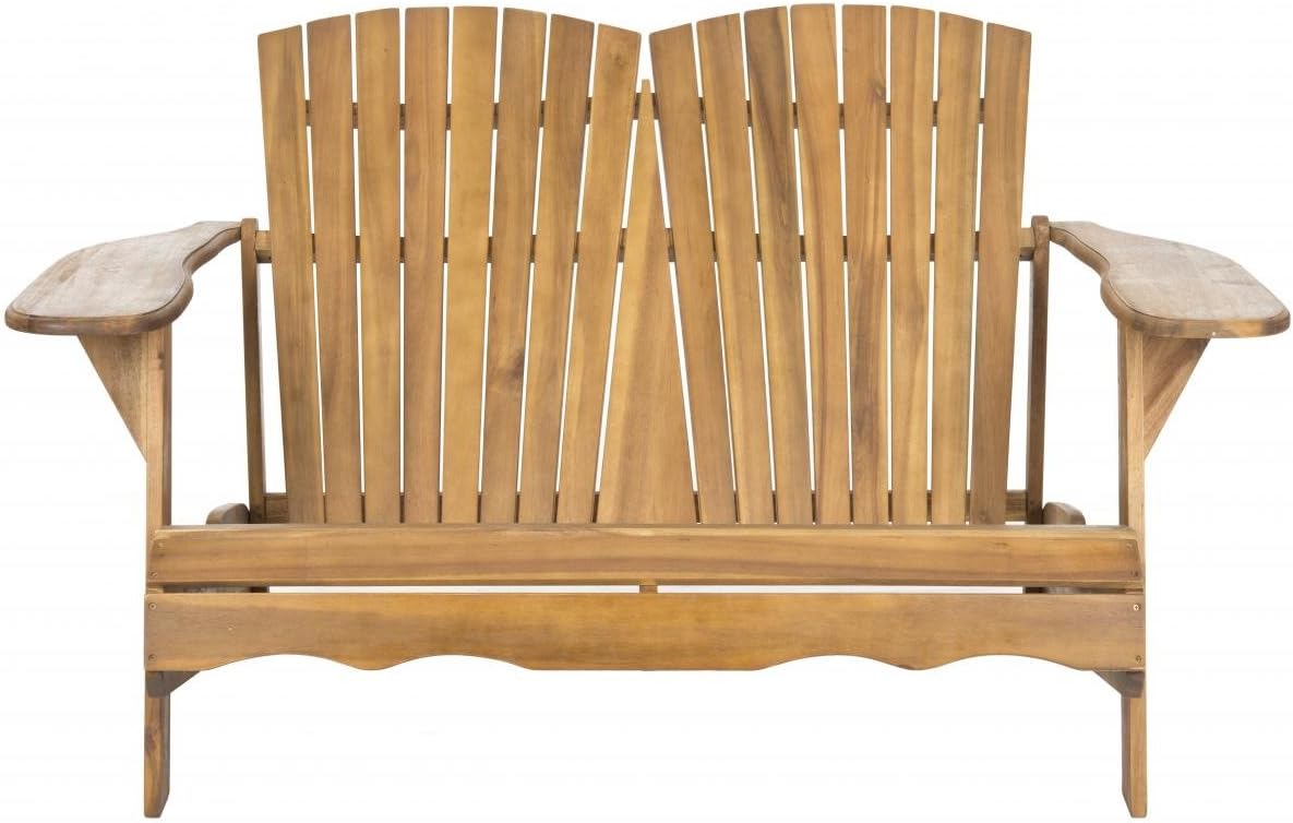 Natural Acacia Wood Bench M30912