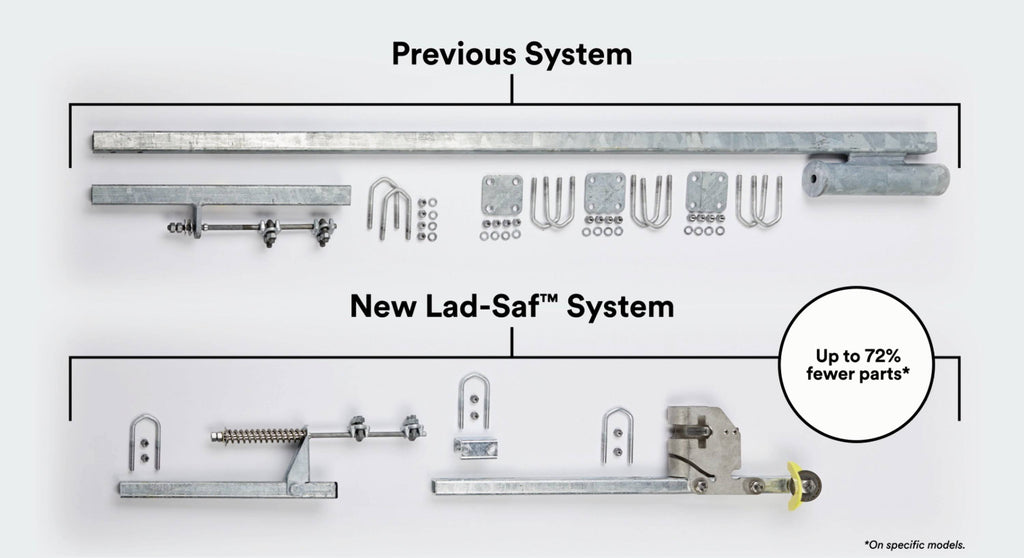 Galvanized Steel Vertical Safety System 50ft Q47316