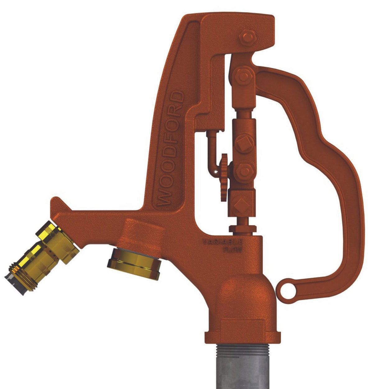 Yard Hydrant with Flow Finder M541337