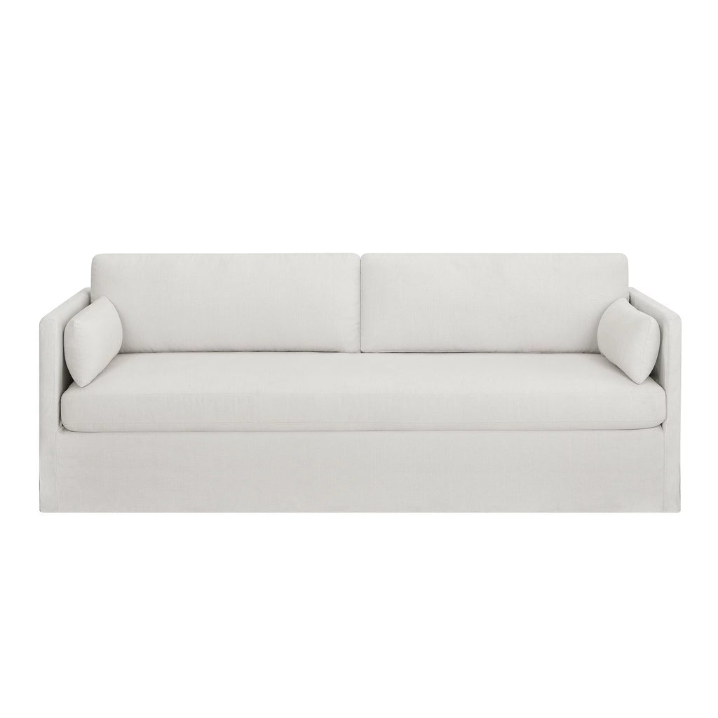 Cream Slipcover Sofa E561936