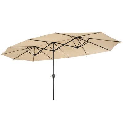 15 x 9 Cantilever Umbrella Tan E9490