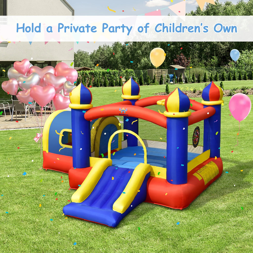 Inflatable Bounce House with Slide & Blower O3871