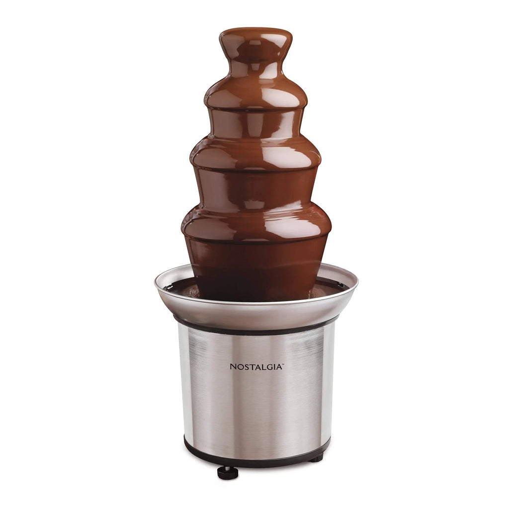 4-Tier Stainless Steel Chocolate Fondue Fountain I4278