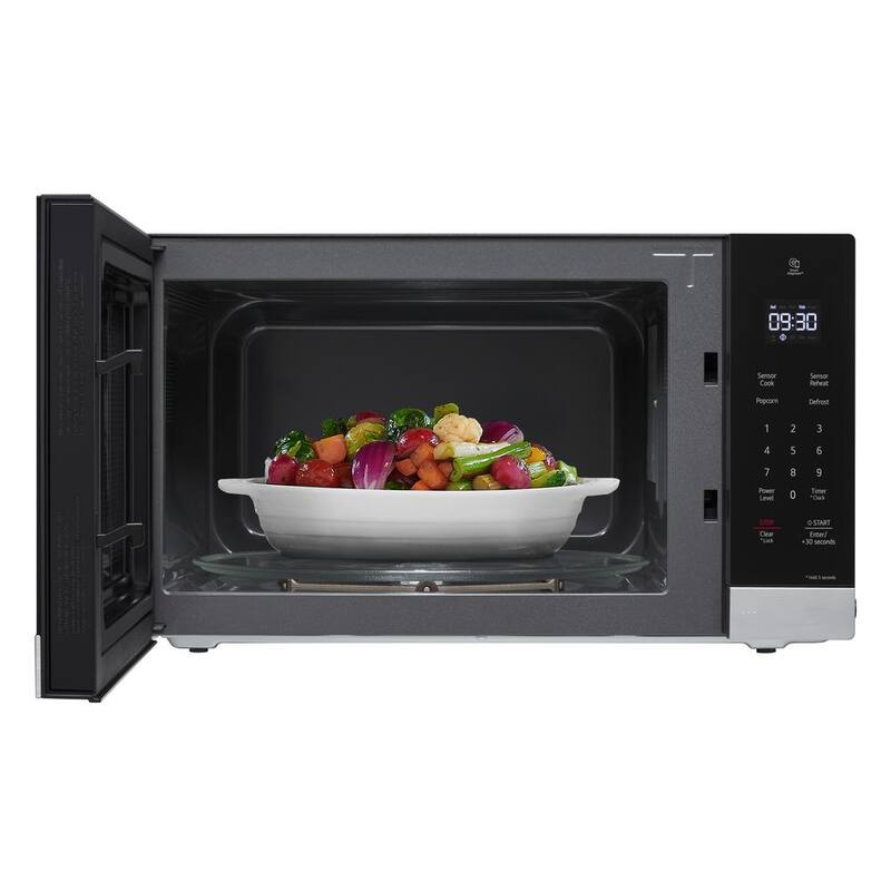 1.5 cu. ft. 1100-Watt Countertop Microwave in Stainless Steel V289