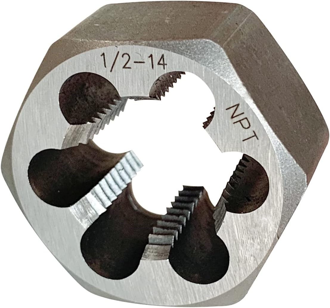 6 Pcs Carbon Steel Pipe Hex Die Set O9473