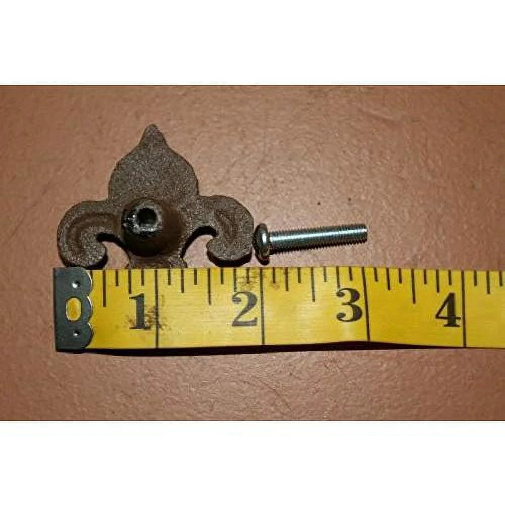 Cast Iron Fleur De Lis Cabinet Knobs, Pack Of 30 A612