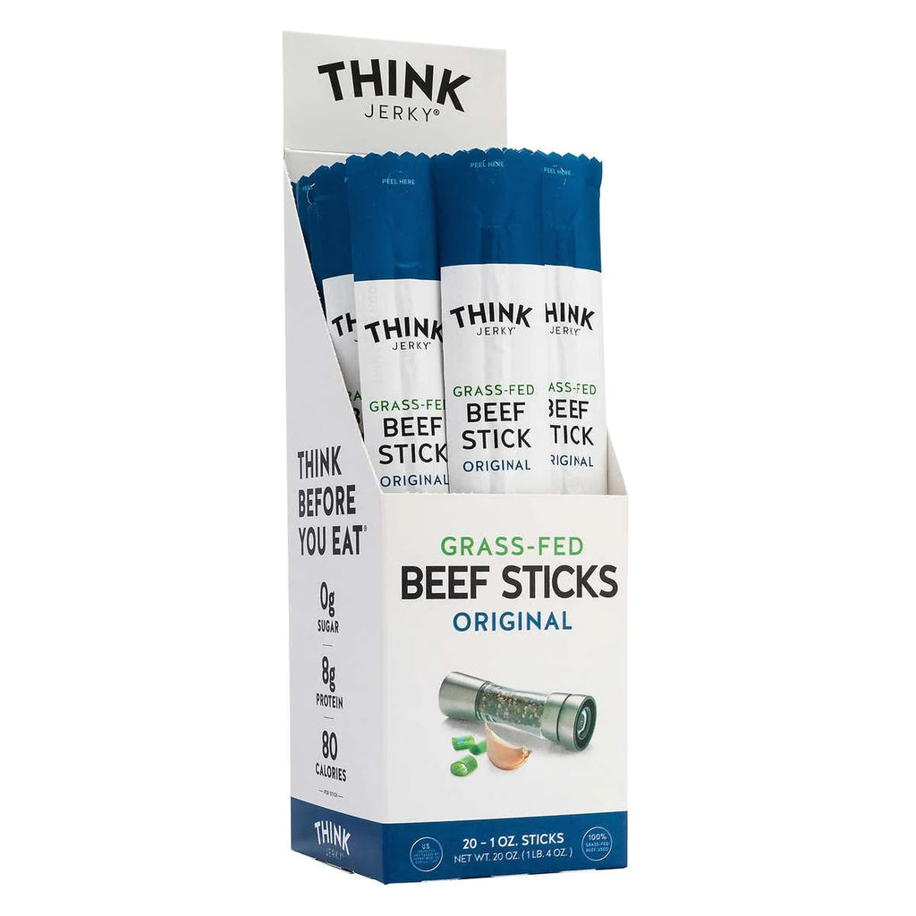 6 Pack of Grass Fed Beef Sticks 1 oz H460