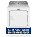 7.0 cu. ft. Vented Electric Dryer in White G71135